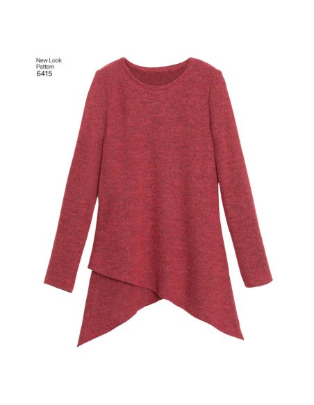 Patron New Look 6415 - Tunique