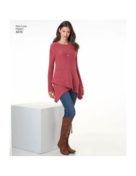 Patron New Look 6415 - Tunique