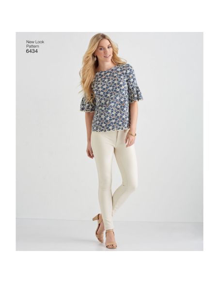 Patron New Look 6434 - Tshirt