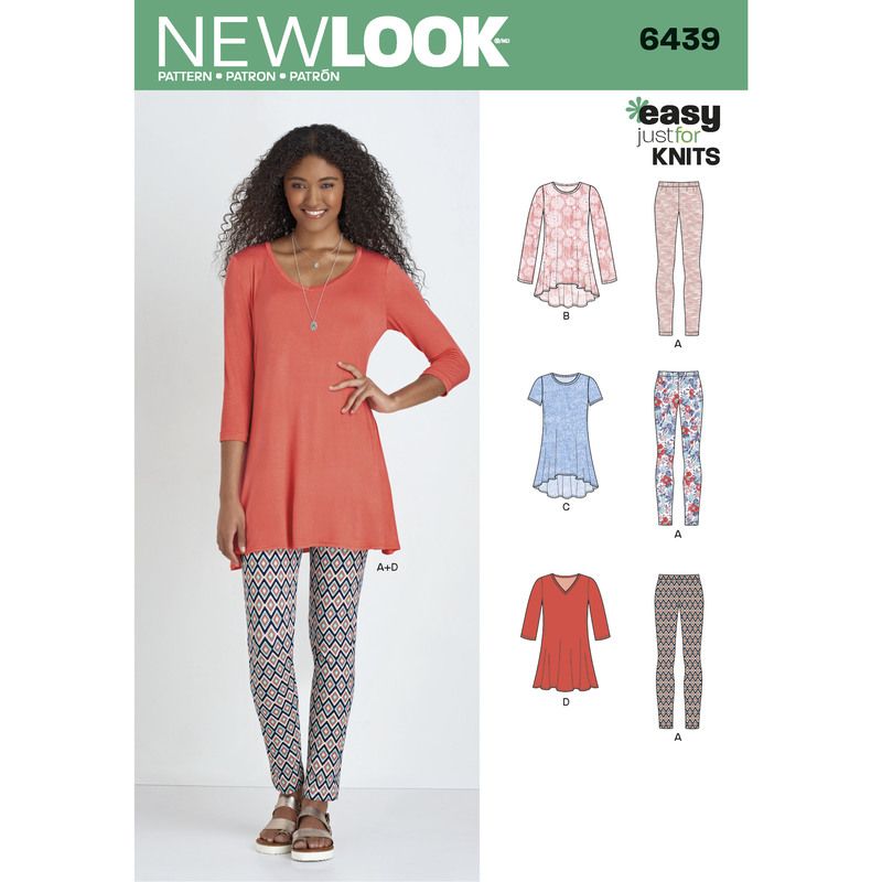 Patron New Look 6439 - Ensemble dames