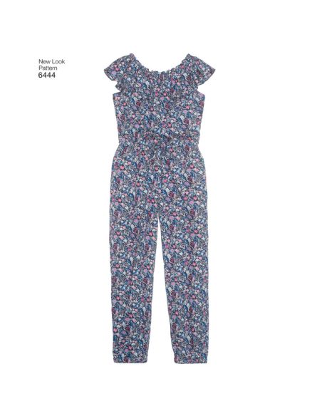 Patron New Look 6444 - Combipantalon