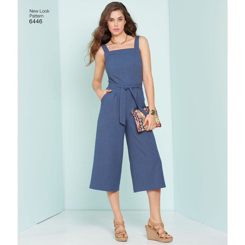 Patron New Look 6446 - Robe et combi - pantalon