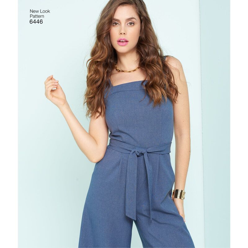 Patron New Look 6446 - Robe et combi - pantalon