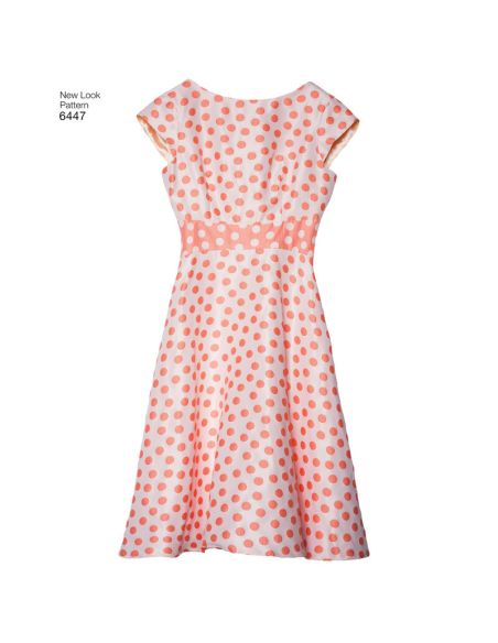 Patron New Look 6447 - Robe