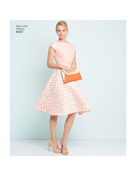 Patron New Look 6447 - Robe