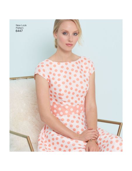 Patron New Look 6447 - Robe