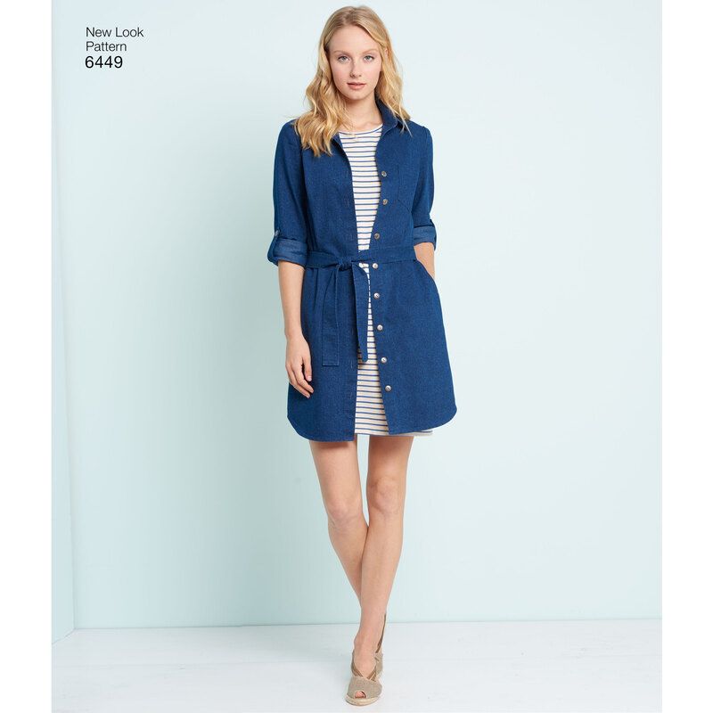 Patron New Look 6449 - Robe