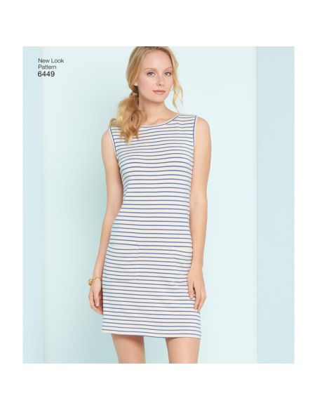 Patron New Look 6449 - Robe