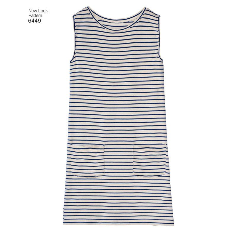 Patron New Look 6449 - Robe