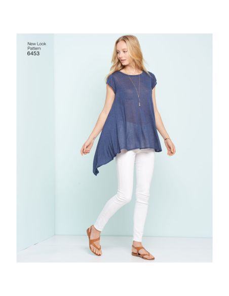 Patron New Look 6453 - Tunique