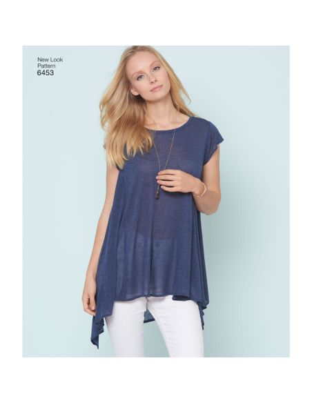 Patron New Look 6453 - Tunique