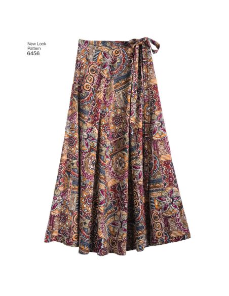 Patron New Look 6456 - Jupe