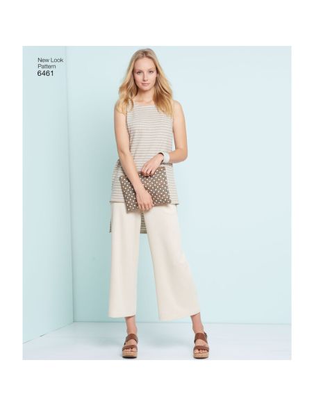 Patron New Look 6461 - Tunique et pantalon