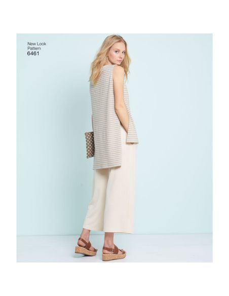 Patron New Look 6461 - Tunique et pantalon