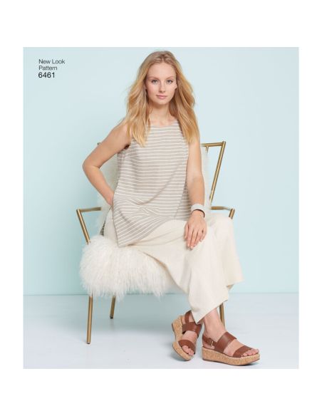 Patron New Look 6461 - Tunique et pantalon