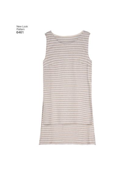 Patron New Look 6461 - Tunique et pantalon