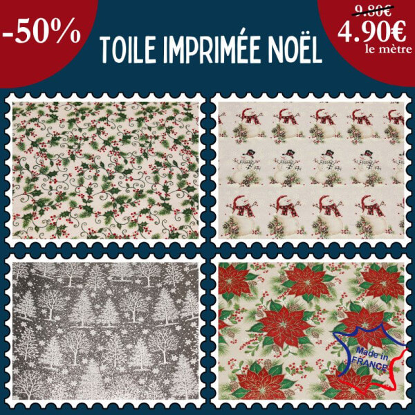 Créez une ambiance de Noël magique et écoresponsable avec notre Toile Imprimée Noël ✨