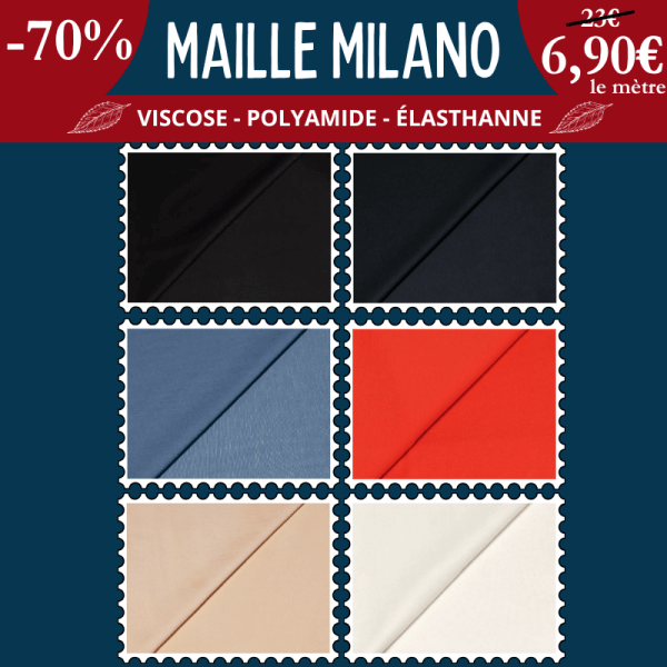 Maille Milano : confort et élégance à prix mini !