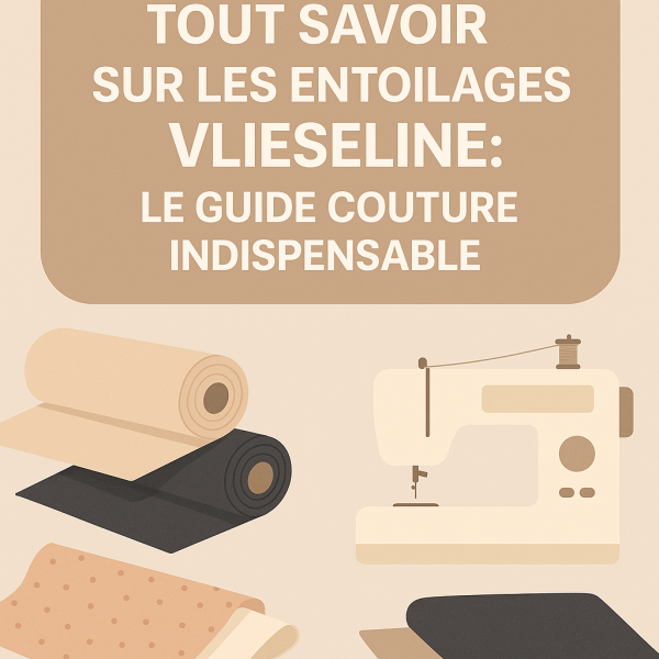 Tout savoir sur les entoilages Vlieseline : le guide couture indispensable