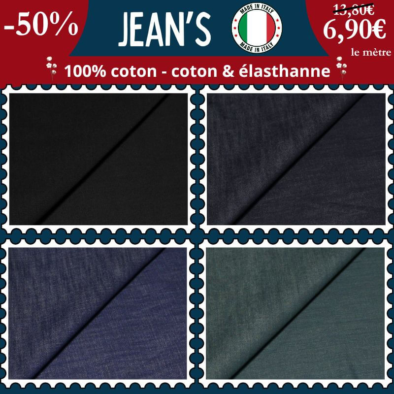 Jean’s italien : qualité et style à moitié prix !