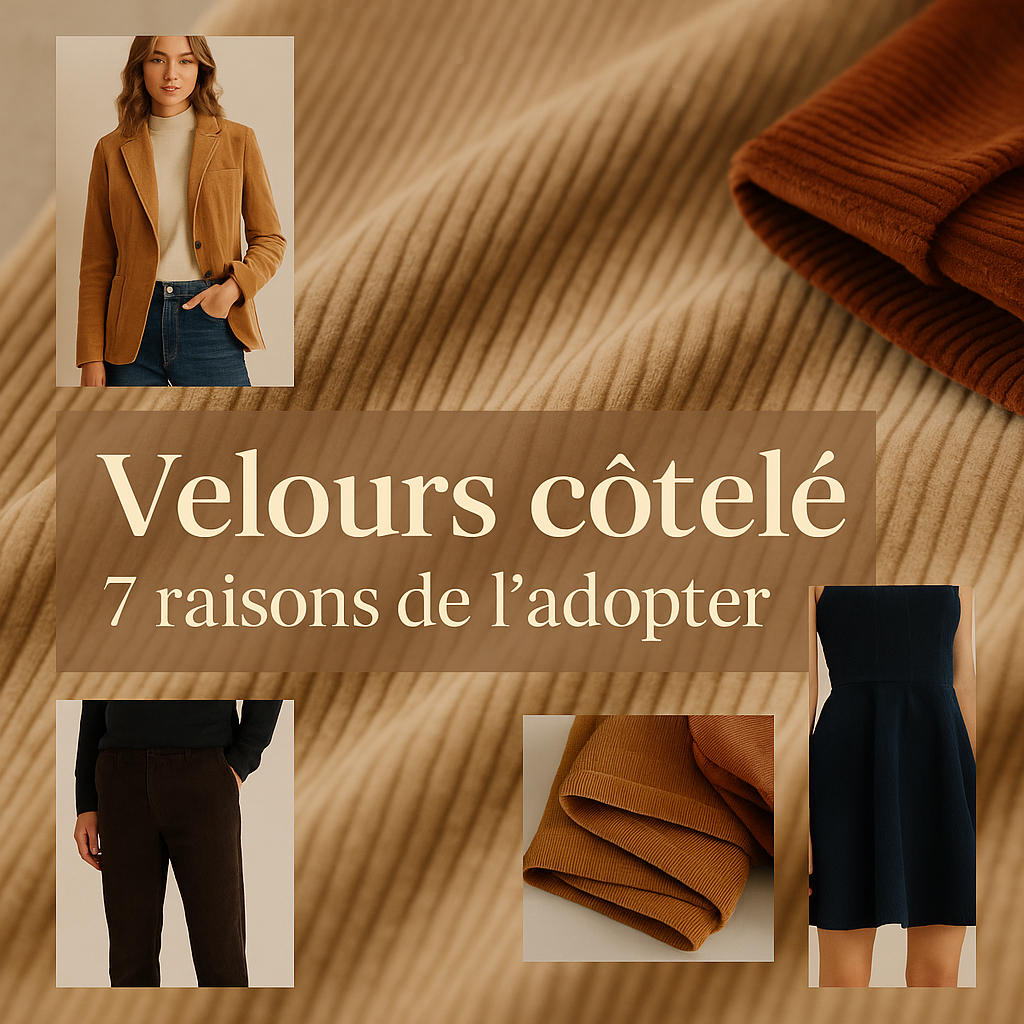 Velours côtelé tendance – Découvrez 7 raisons de l’adopter dès aujourd’hui