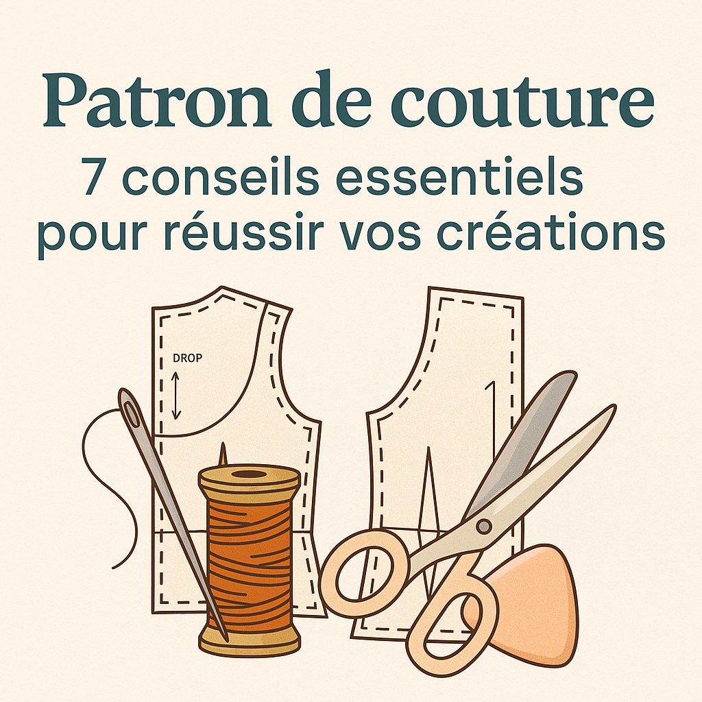 Patron de couture : 7 conseils essentiels pour réussir vos créations