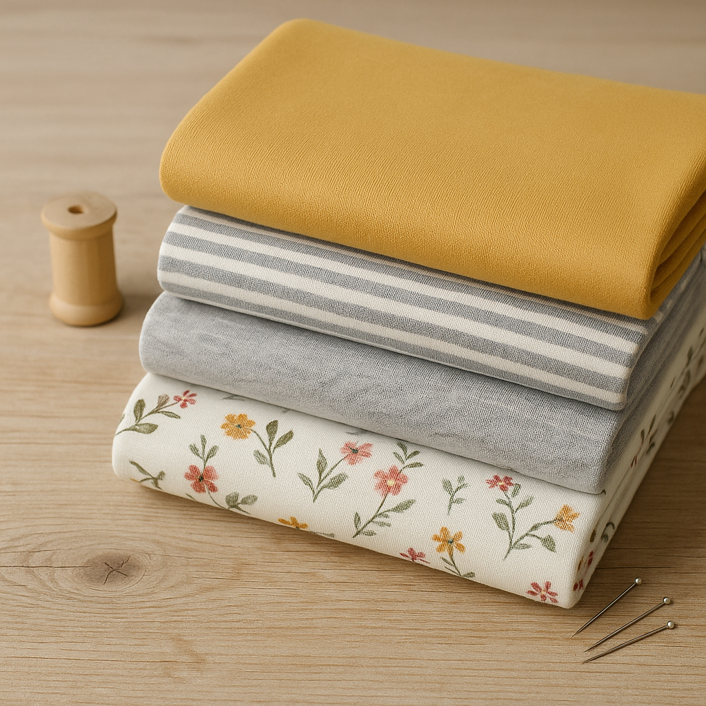 Jersey de coton – Tissu doux et extensible pour vos projets